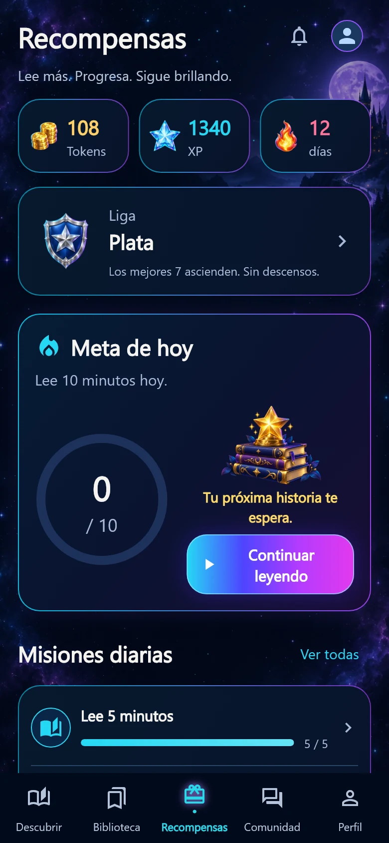 BookSpark — Hacé de la lectura un hábito